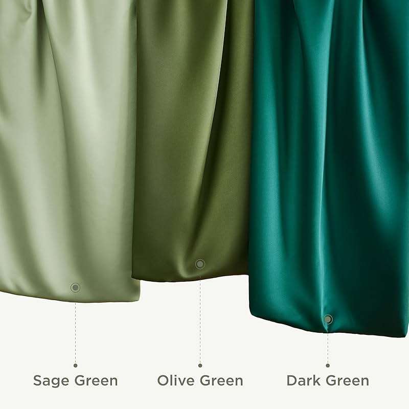 Bedsure Satin Pillowcases, Similar to Silk Pillow Cases Queen Size Set of 2, Pillow Case for Sleeping Women with Envelope Closure, Gifts for Women Men, Sage Green, 20x30 Inches, 2pcs - Image 9