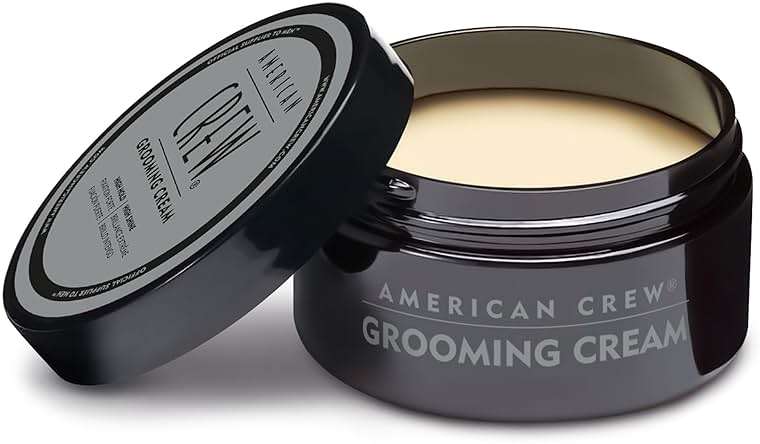 American Crew Men's Grooming Cream, Like Hair Gel with High Hold & High Shine, 3 oz - Image 8