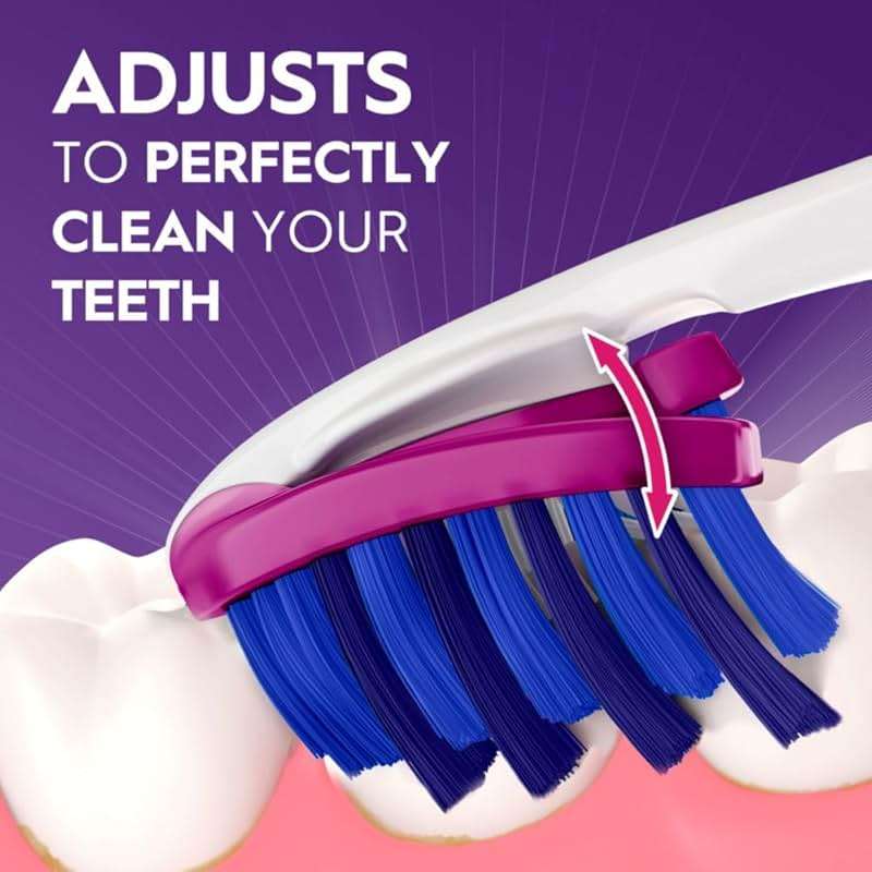 Oral-B 3D White Deep Stain Remover toothbrushes, 6 Count Toothbrush Soft, Removes 90% of Surface Stains, whitens Teeth, deep Reach, removes Plaque and Stains Tooth Brush - Image 5