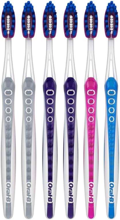 Oral-B 3D White Deep Stain Remover toothbrushes, 6 Count Toothbrush Soft, Removes 90% of Surface Stains, whitens Teeth, deep Reach, removes Plaque and Stains Tooth Brush - Image 8