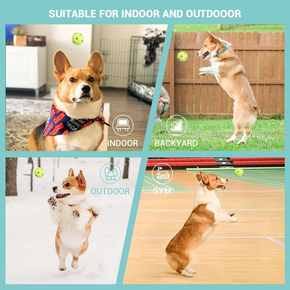 Greenvine Automatic Dog Ball Launcher Interactive Ball Thrower Fetch it Machine for Dogs with 6 Durable High Elasticity Latex Balls Included - Image 8