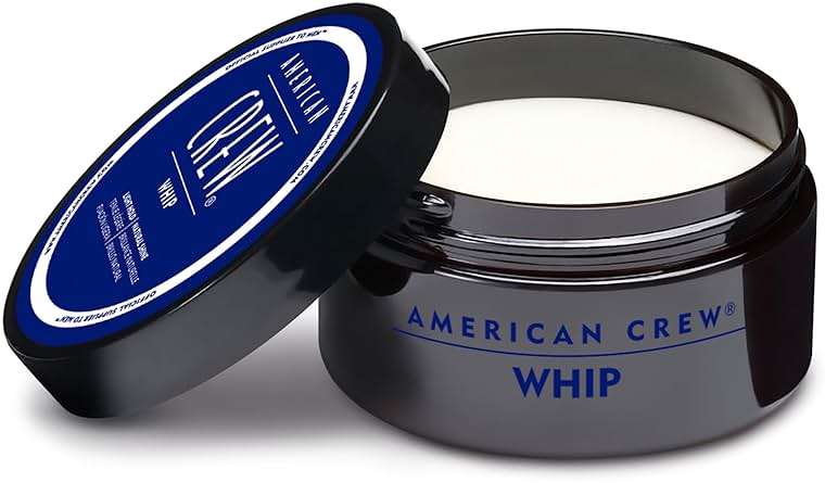 American Crew Men's Whip Styling Cream, Like Hair Gel with Light Hold & Natural Shine, 3 oz - Image 8