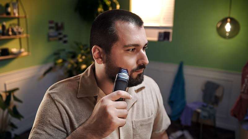 Philips Norelco Multigroom 5000 Series, All-in-One Trimmer and Hair Clipper, 18-Piece Men's Grooming Kit for Beard, Face, Hair, Body and Intimate Areas, No Blade Oil Needed, Model MG5910/49 - Image 14