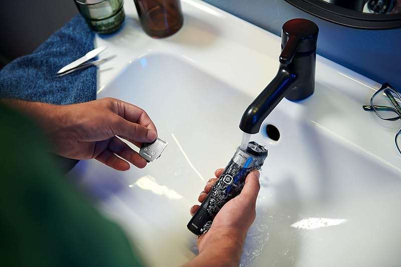 Philips Norelco Multigroom 5000 Series, All-in-One Trimmer and Hair Clipper, 18-Piece Men's Grooming Kit for Beard, Face, Hair, Body and Intimate Areas, No Blade Oil Needed, Model MG5910/49 - Image 10