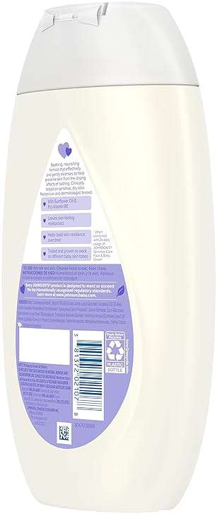 Johnson's Sensitive Care Baby Wash & Shampoo, Daily Moisturizing 2-in-1 Baby Wash & Shampoo to Gently Cleanse Without Drying Out Sensitive Skin, Light Scent, Hypoallergenic, 13.6 fl. oz - Image 10