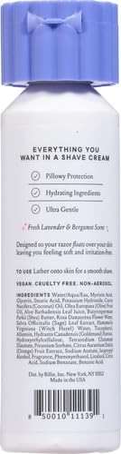 Billie Whipped Shave Cream - Lavender & Bergamot Scent - 6.5 fl oz - Image 3