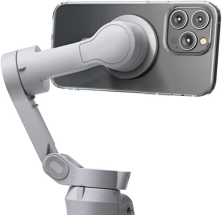 ENCASED Magnetic Adapter for DJI Osmo Mobile Smartphone Gimbal Stabilizer - Compatible with MagSafe (DJI OM 8 7P 7 SE 6 5 4) - Image 9