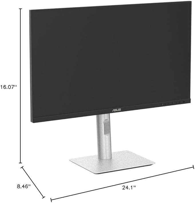 ASUS ProArt Display 27” 4K HDR Professional Monitor (PA279CRV) - IPS, UHD (3840 x 2160), 99% DCI-P3/Adobe RGB, ΔE < 2, Calman Verified, USB-C PD 96W, DisplayPort, Daisy-Chain, Ergonomic, 3yr Warranty - Image 10