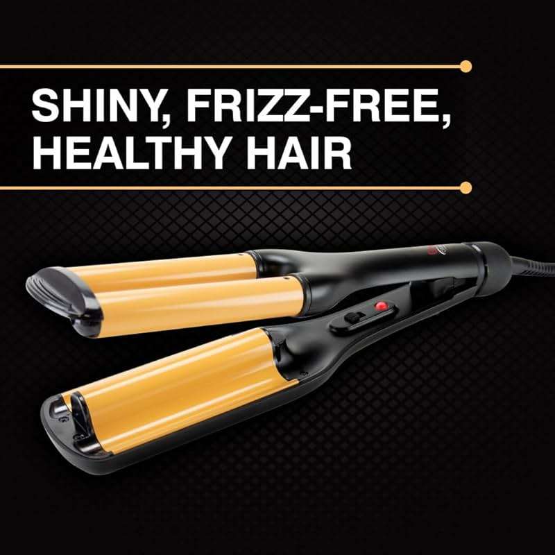 CHI Ceramic Triple Waver Iron, Curling Iron Creates Long-Lasting Frizz-Free, Waves & Curls for All Hair Types - Image 2