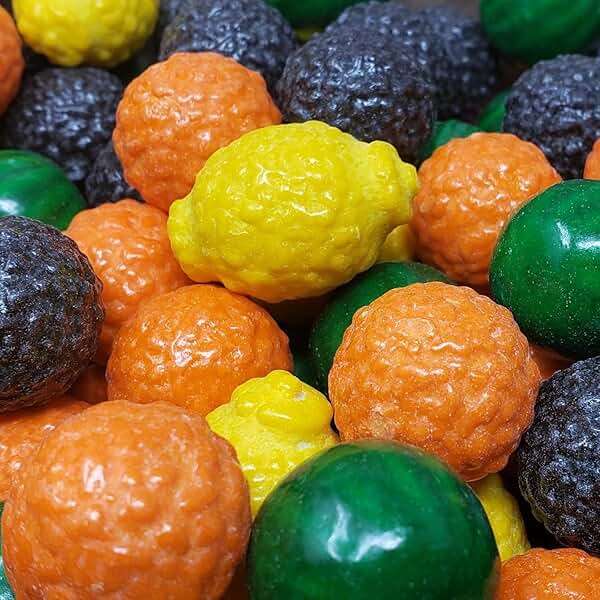 Fruidles Fancy Fruit Bubble Gum Balls, Original Fruit Shaped Candy Buffet Treats, Kosher Certified Parve (Half-Pound) - Image 2