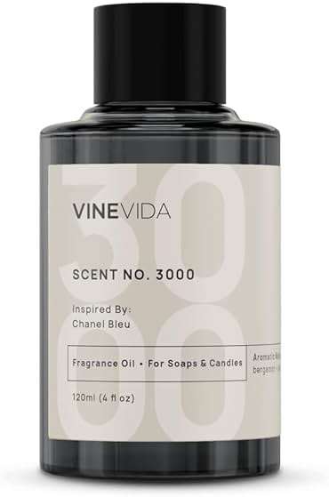 VINEVIDA [4oz] (Our Version of) Bleu Fragrance Oil for Soap Making and Soy Candles - Natural Scents for Candle and Soap Making - Image 1