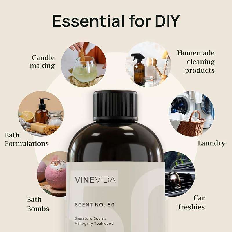 VINEVIDA [4oz] (Our Version of) Bleu Fragrance Oil for Soap Making and Soy Candles - Natural Scents for Candle and Soap Making - Image 3