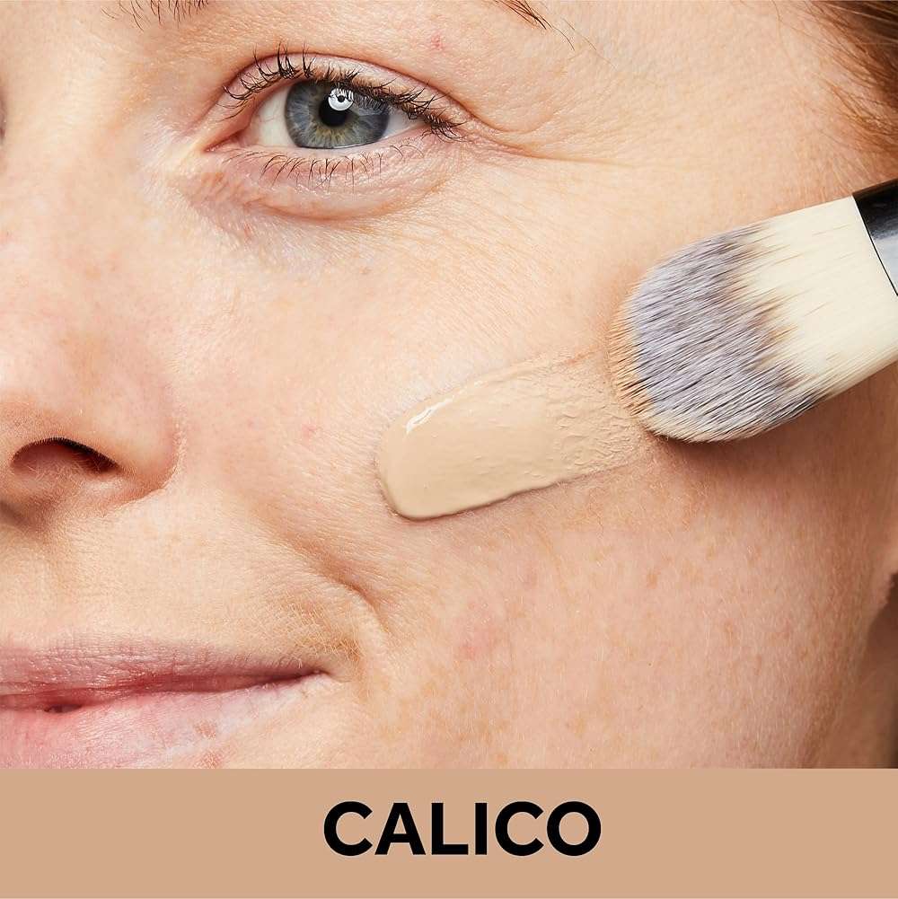 No7 Protect & Perfect Advanced All in One Foundation - Calico - Age Defying Foundation Makeup with SPF 50 - Makeup Base Cream Helps to Reduces Redness & Blurs Visible Pores (30ml) - Image 2