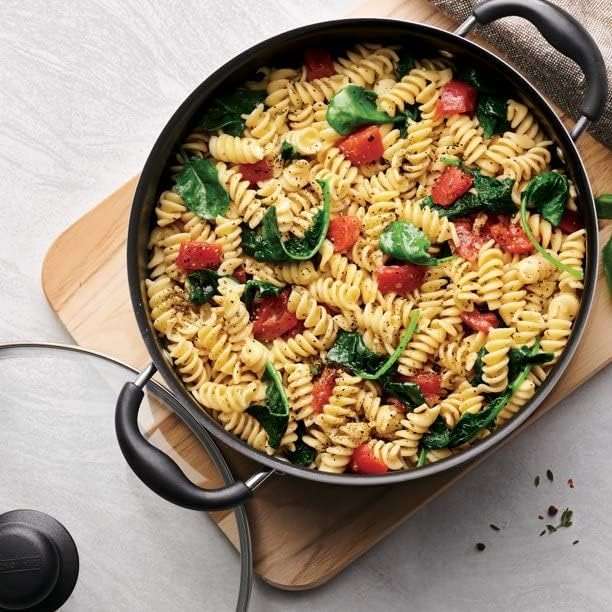 Tramontina Primaware 15-Piece Non Stick Cookware Set with Lids and Utensils, Aluminum Nonstick Pots and Pans Kitchen Set (Storm) - Image 5