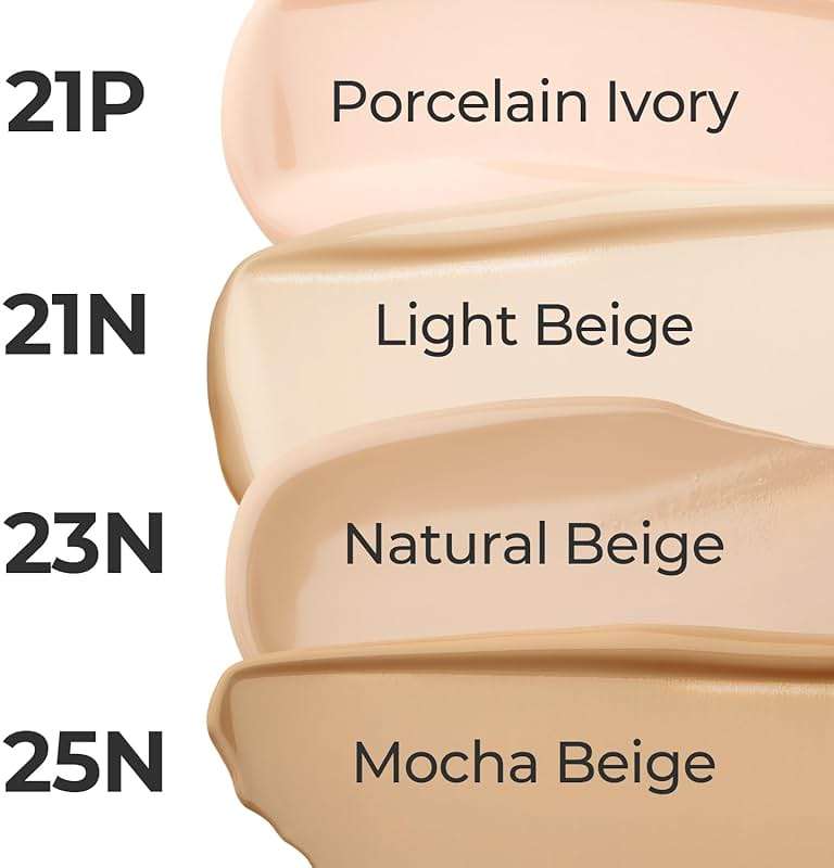 LOVB LOVB Natural Cover Glow Cushion Foundation | Satin Radiant Finish | Korean Foundation Makeup | Long-Lasting Natural Coverage | for All Skin Types 0.42 oz. (23N Natural Beige) - Image 6