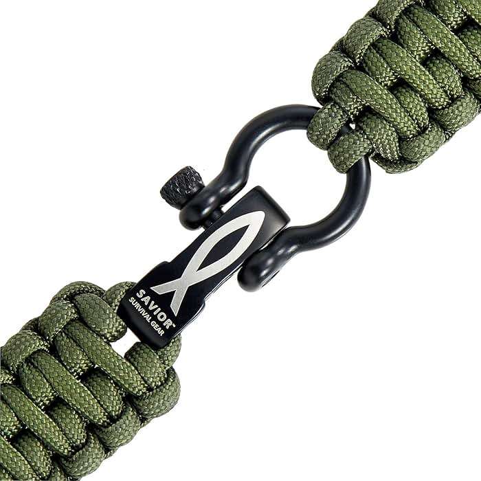Savior Survival Gear Paracord 20mm/22mm Watch Band with Quick Release - Men & Women - Strap Compatible with Various Smart Watches, including Galaxy (some), S3 Classic, and Fenix 5 - Image 9