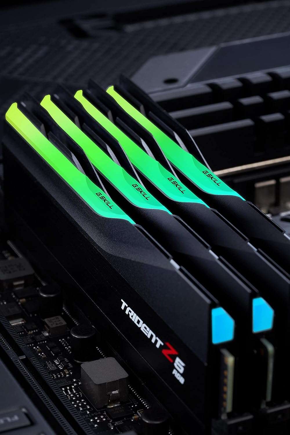 G.SKILL Trident Z5 RGB Series DDR5 RAM (Intel XMP 3.0) 32GB (2x16GB) 8000MT/s CL38-48-48-128 1.45V Desktop Computer Memory U-DIMM - Matte Black (F5-8000J3848H16GX2-TZ5RK) - Image 5