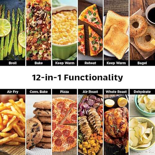 Ninja DCT451 12-in-1 Smart Double Oven with FlexDoor, Thermometer, FlavorSeal, Smart Finish, Rapid Top Convection and Air Fry Bottom , Stainless Steel - Image 7
