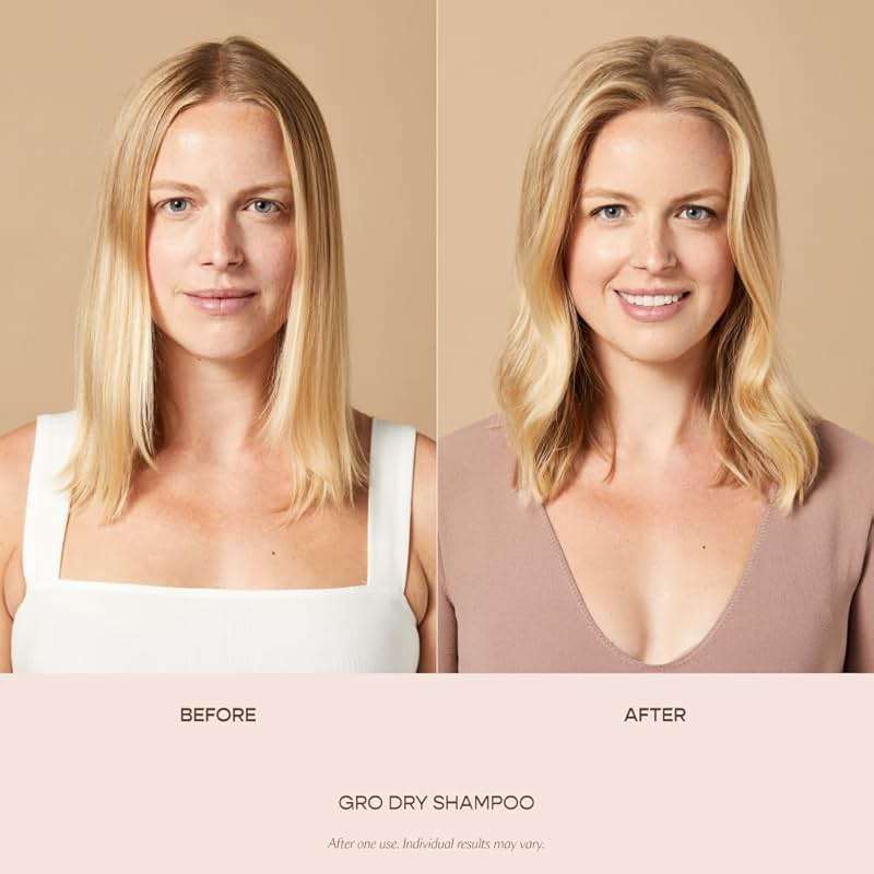 VEGAMOUR GRO Dry Shampoo, Volumizing Dry Shampoo Spray Formulated Without Benzene, Supports Thicker Fuller Looking Hair, Natural Citrus Scent - Image 5