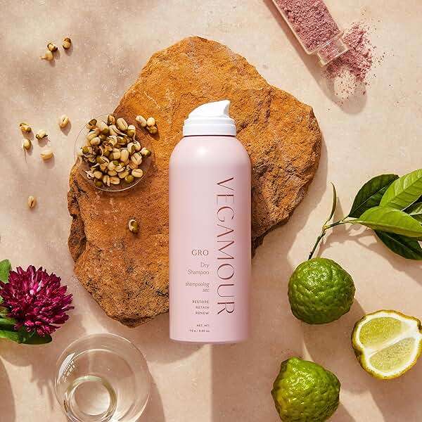 VEGAMOUR GRO Dry Shampoo, Volumizing Dry Shampoo Spray Formulated Without Benzene, Supports Thicker Fuller Looking Hair, Natural Citrus Scent - Image 8