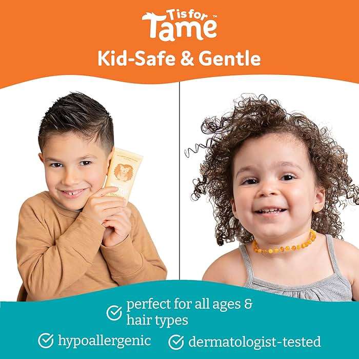 T is for Tame - Hair Taming Gel for Toddlers, Babies, and Kids - Vegan & Natural Hair Gel, Anti-Frizz, Non-Sticky, Styling Gel for Girls & Boys, Vitamin E Infused - 3.38 fl oz - Image 6