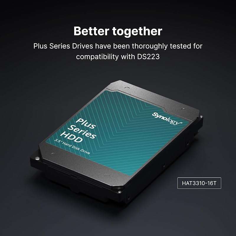 Synology DS223 Home & Office Backup Hub - Centralize Files, Protect Data & Monitor Property (2-Bay Diskless NAS) - Image 6