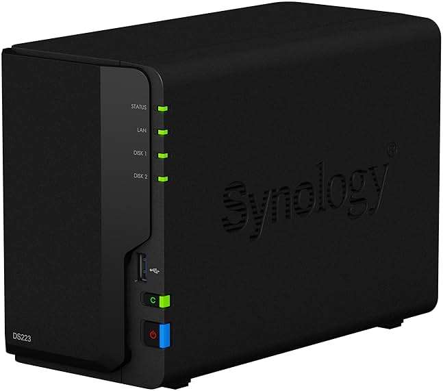 Synology DS223 Home & Office Backup Hub - Centralize Files, Protect Data & Monitor Property (2-Bay Diskless NAS) - Image 8