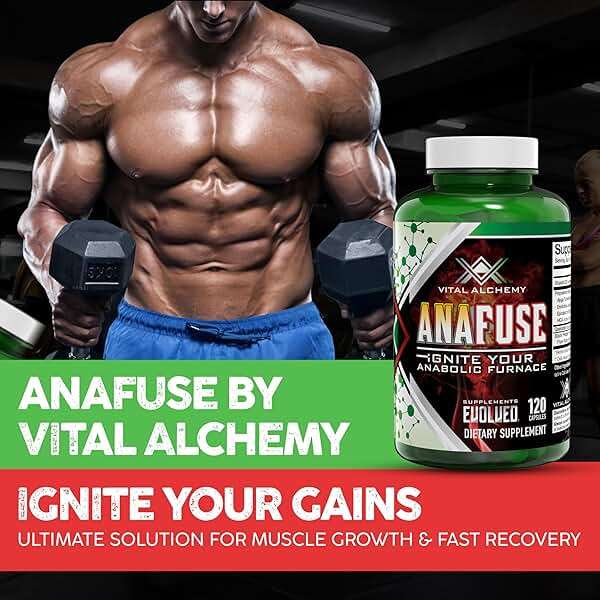 Vital Alchemy Anafuse Turkesterone Supplement for Men, Epicatechin, Quercetin, Black Pepper, and More - Increase Stamina, Lean Muscle Growth & Recovery - USA Made & Non-GMO - 120 Vegan Capsules - Image 2