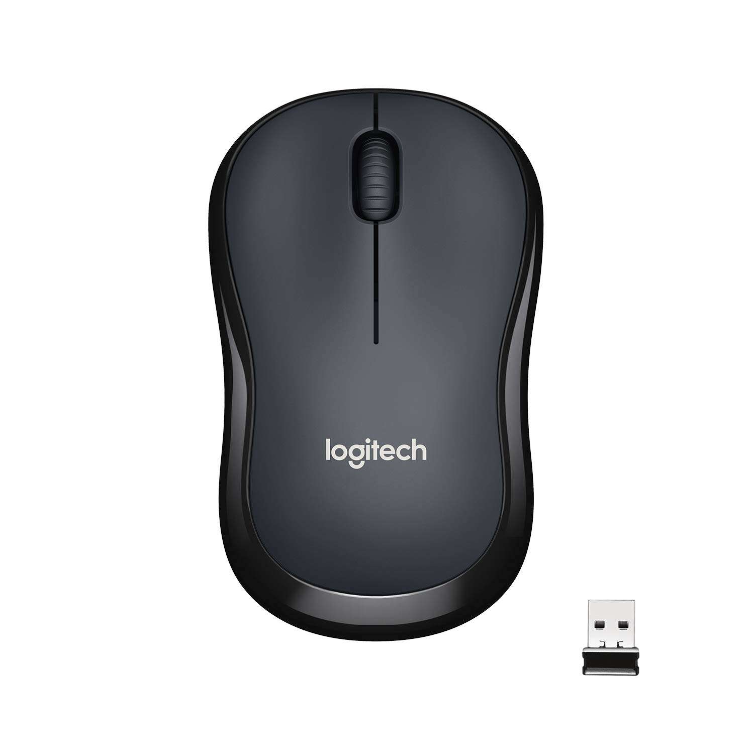 Logitech M220 Silent Wireless Mouse, 2.4 GHz with USB Receiver, 1000 DPI Optical Tracking, 18-Month Battery, Ambidextrous, Compatible with PC, Mac, Laptop (Off-White) (Renewed) - Image 1