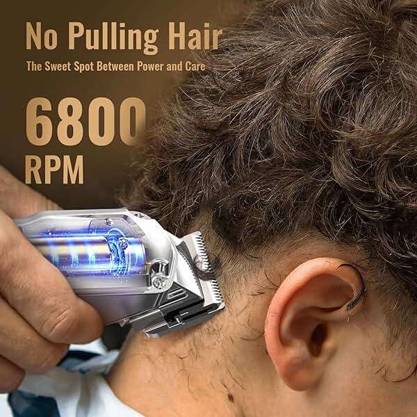 Jack & Rose Clippers and Trimmers Set, Cordless Hair Clippers for Men, Barber Clippers Set - Image 4