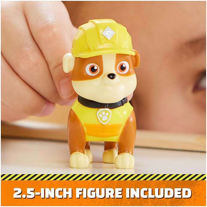 Rubble & Crew, Rubble’s Bulldozer Toy Truck with Movable Parts and a Collectible Action Figure, Kids Toys for Ages 3 and Up - Image 6