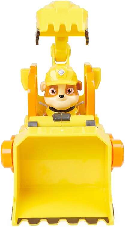 Rubble & Crew, Rubble’s Bulldozer Toy Truck with Movable Parts and a Collectible Action Figure, Kids Toys for Ages 3 and Up - Image 8