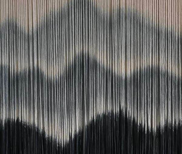IOWER Macrame Wall Hanging Mountain Dip-Dyed Macrame Wall Decor Large Modern Fiber Art Boho Wall Decor 57" Wx35 L - Image 6