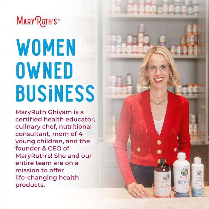 MaryRuth's Multivitamin for Women 40+ | Sugar Free | Vegan Womens Vitamins | Immune Support | Daily Women's Multivitamin + Chasteberry | Hair, Skin and Nail Gummy Vitamins for Women | 60 Count - Image 8