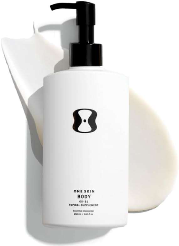 OneSkin BODY OS-01 Peptide Topical Supplement & Skin Longevity Age Reversal Moisturizer | Safe for Sensitive Skin, Fragrance-Free, 250 mL / 8.45 oz - Image 1