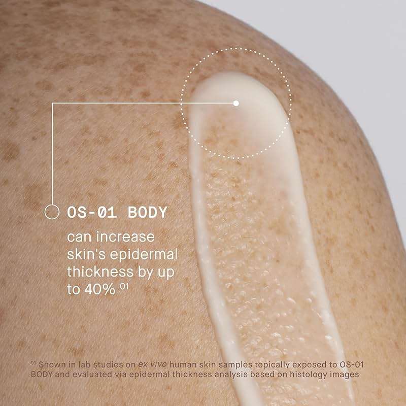 OneSkin BODY OS-01 Peptide Topical Supplement & Skin Longevity Age Reversal Moisturizer | Safe for Sensitive Skin, Fragrance-Free, 250 mL / 8.45 oz - Image 5