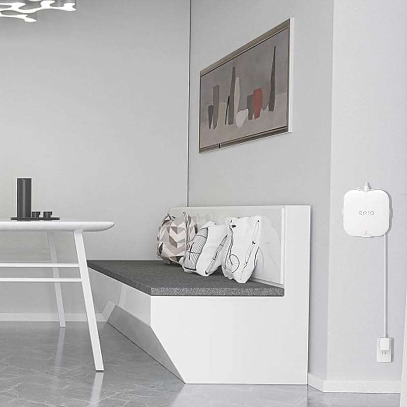 Growalleter Wall Mount for eero Pro 6E mesh Wi-Fi System, Wall Mount Holder for eero Pro 6E with Cord Management (2 Pack) - Image 8