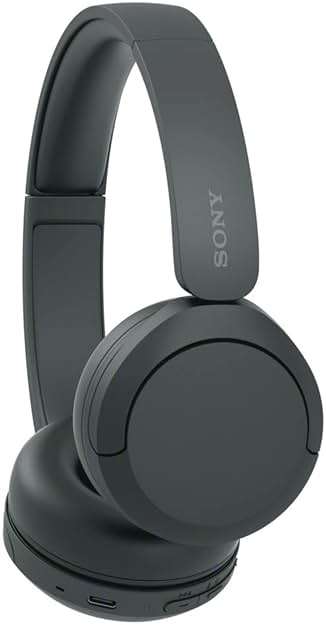 Sony WH-CH520 Wireless Headphones Bluetooth On-Ear Headset with Microphone and up to 50 Hours Battery Life with Quick Charging, Black - Image 8