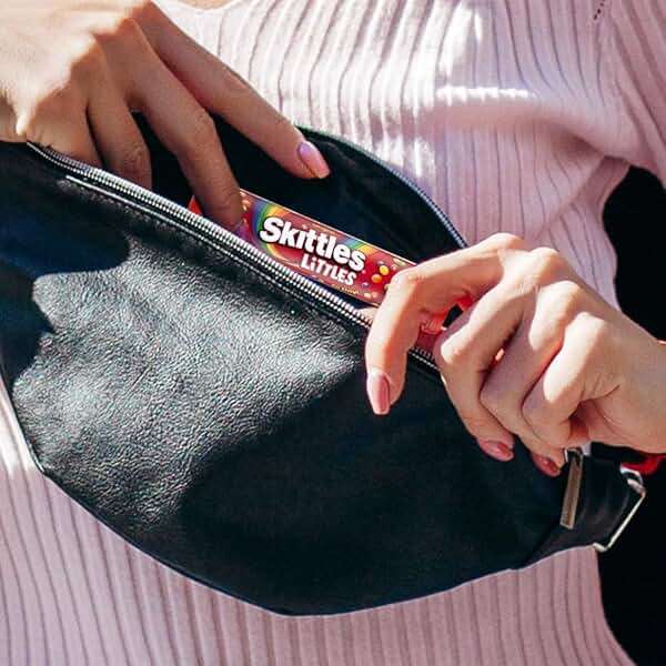 SKITTLES Littles Originals Rainbow St Patricks Day Mega Tubes Tiny Chewy Candy, 45.6 Oz, 24 Ct Bulk Box - Image 5