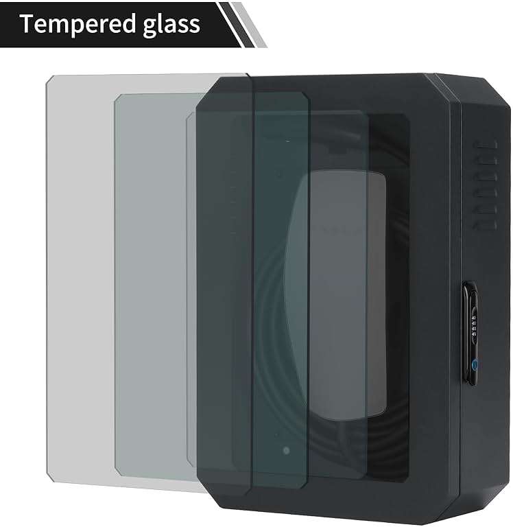 Jawjut Wall Charger Station Box Compatible with Tesla Model Y 3 S X Accessories Gen 3 Indoor/Outdoor Cable Organizer Waterproof Dustproof - Image 4