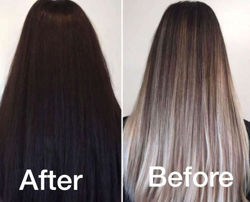 ALMAS HENNA 80 GRAM Hair Color, Henna Powder Infused with Goodness of Herbs, 100% grey covered For Soft Shiny Hair, henna hair dye (2.82 OUNCE, BLACK) - Image 6