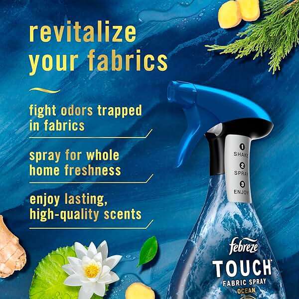 Touch Fabric Spray, Ocean & Mountain, 16.9 oz, Pack of 2 - Image 2