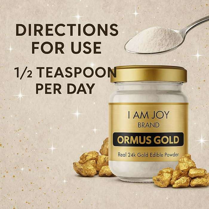 I Am Joy co. Pure Ormus White Gold Powder Monoatomic M-State 24k 99.99% | No Plastic, No Lye, No Dyes, No Fillers | 22 Grams - Image 7
