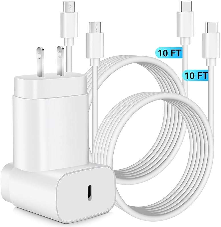 Samsung Super Fast Charger,25W Samsung Charger Fast Charging Block,2Pack Type C Android Phone Charger,USB C Cable for Samsung Galaxy S26 Ultra/S26+/S25/S24 FE/S23/S22/S21/A14/A54/Z Fold 7/6/Z Flip 7/6 - Image 1