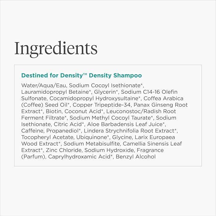 Briogeo Destined for Density Caffeine + Biotin Peptide Density Shampoo | Increases Hair Thickness and Volume for Fine or Thinning Hair | Sulfate-Free | Vegan & Cruelty-Free - Image 11