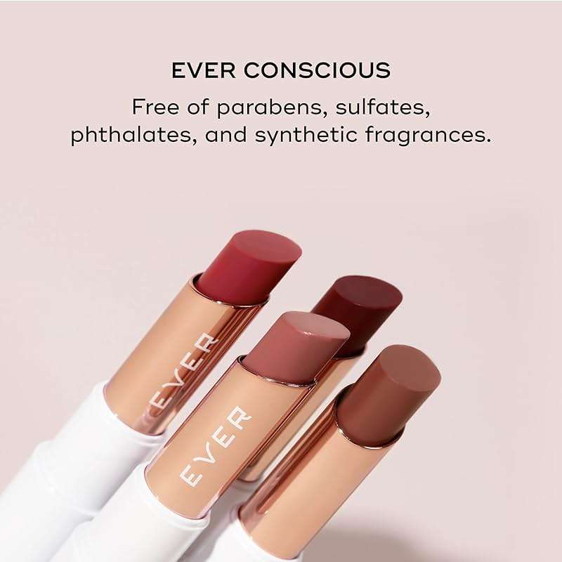EVER SMOOTH Peptide Lip Therapy Collagen Balm – PETAL Soft Neutral Pink Tint, Coconut, Argan & Camellia Oils, Peptides & Shea Butter, Vegan & Cruelty-Free Lip Nourishment - Image 8
