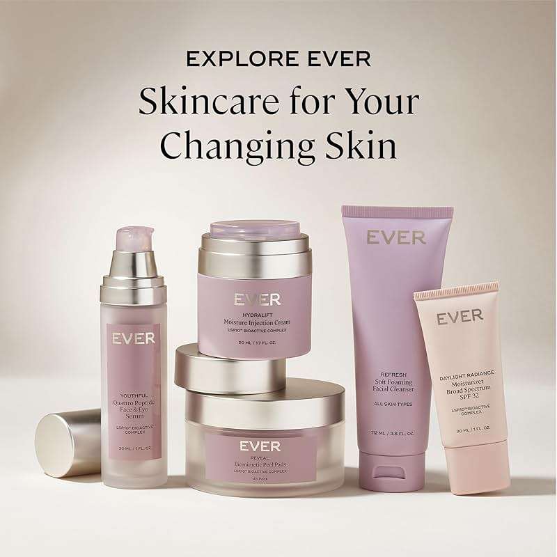 EVER SMOOTH Peptide Lip Therapy Collagen Balm – PETAL Soft Neutral Pink Tint, Coconut, Argan & Camellia Oils, Peptides & Shea Butter, Vegan & Cruelty-Free Lip Nourishment - Image 9