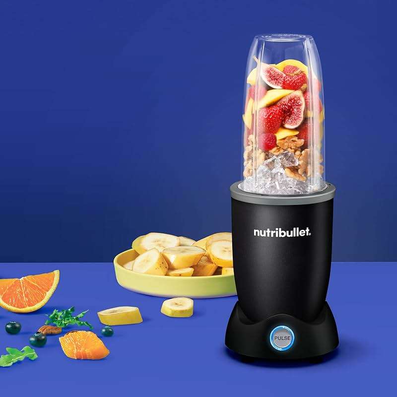 nutribullet Pro+ Personal Blender 1200W – Pulse Function, Auto Shut-Off, Nutrient Extractor for Smoothies, Shakes & Salsas – Includes 32 oz & 24 oz To-Go Cups, Matte Black - Image 2
