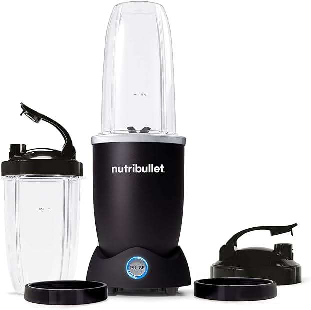 nutribullet Pro+ Personal Blender 1200W – Pulse Function, Auto Shut-Off, Nutrient Extractor for Smoothies, Shakes & Salsas – Includes 32 oz & 24 oz To-Go Cups, Matte Black - Image 6