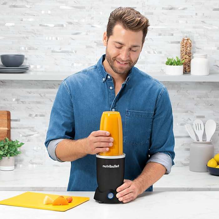 nutribullet Pro+ Personal Blender 1200W – Pulse Function, Auto Shut-Off, Nutrient Extractor for Smoothies, Shakes & Salsas – Includes 32 oz & 24 oz To-Go Cups, Matte Black - Image 7